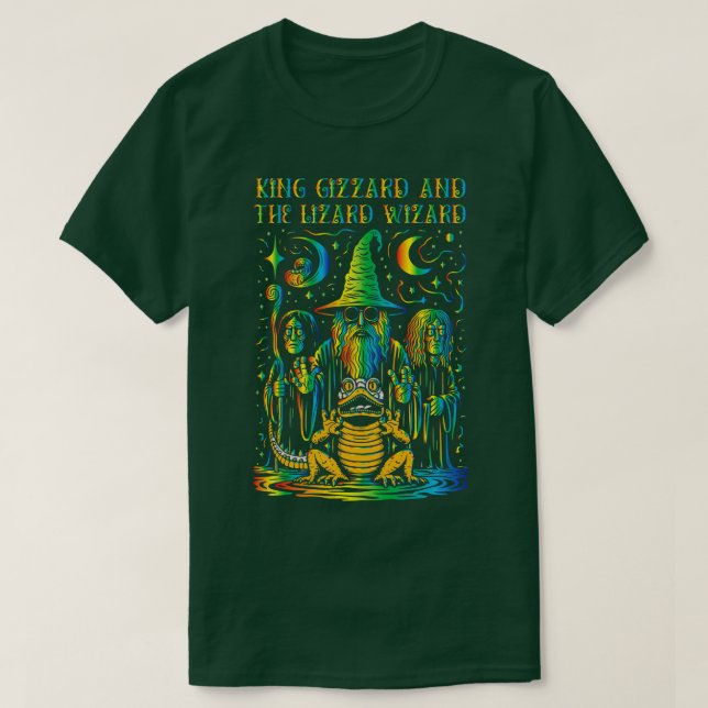 King Gizzard und der Lizard Wizard Original Fan Ar T-Shirt (Design vorne)
