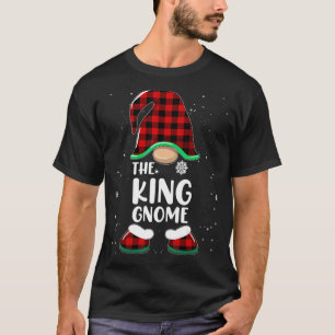 King Gnome Buffalo Karo Gitter Passende Familien W T-Shirt