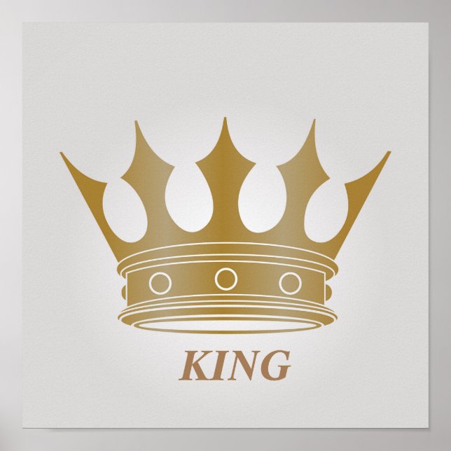 KING GOLD POSTER (Vorne)