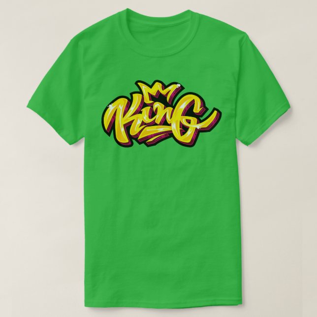 King Graffiti Art T-Shirt (Design vorne)