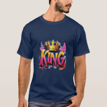 KING Graffiti Crown T - Shirt Beschreibung: Regel