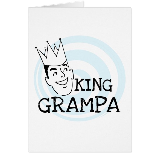 King Grampa T - Shirt und Geschenke (Vorne)