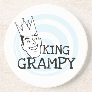 King Grampy T-Shirts und Geschenke Sandstein Untersetzer