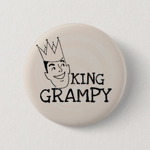 King Grampy Tshirts und Geschenke Button
