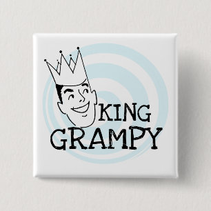 King Grampy Tshirts und Geschenke Button