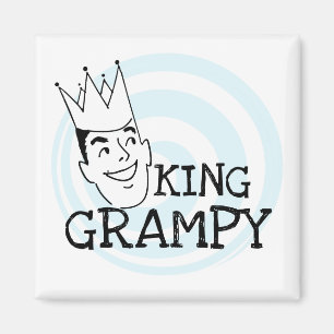 King Grampy Tshirts und Geschenke Magnet