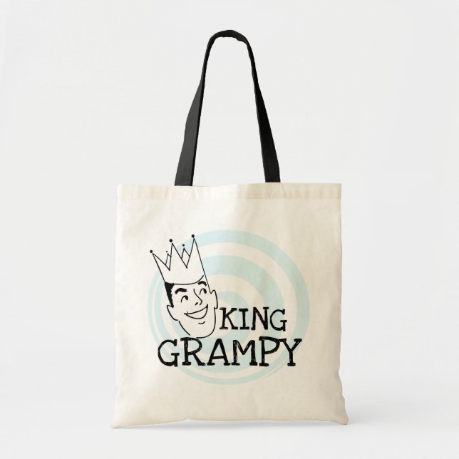 King Grampy Tshirts und Geschenke Tragetasche (Vorne)