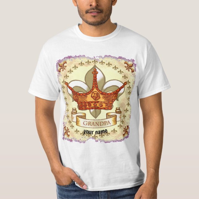 King Grandpa T-Shirt (Vorderseite)