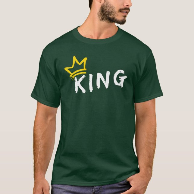 King Graphic Design T-Shirt (Vorderseite)