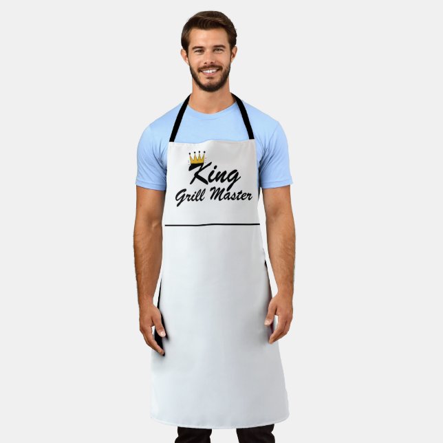 King Grill Master Schürze (Getragen)