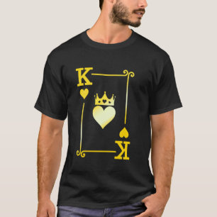 King Hearts Karten Kostüm - Spielkarten - König vo T-Shirt