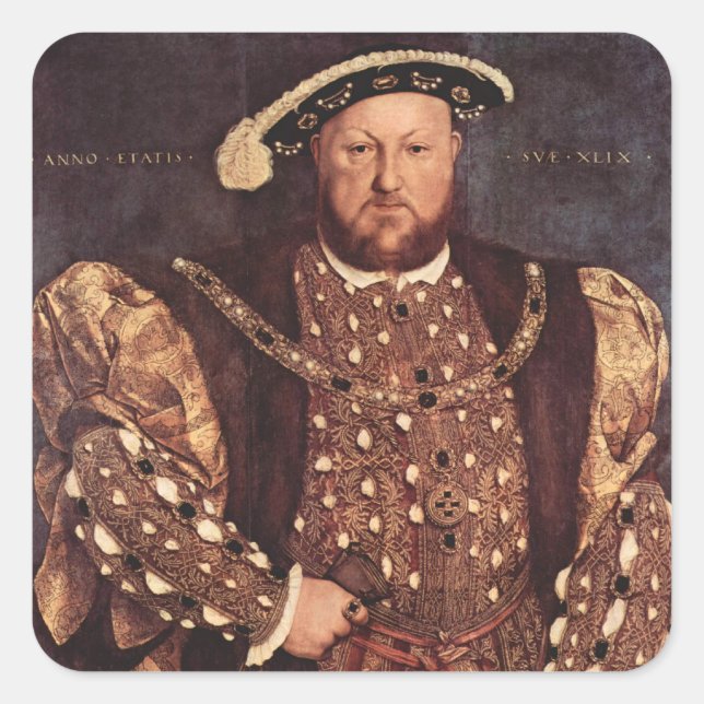 King Henry VIII Stickers (Vorderseite)