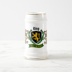 King Irish Shield Bierglas