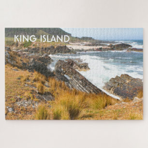 King Island: Bucht von WindSwept, Tasmania, Austra Puzzle