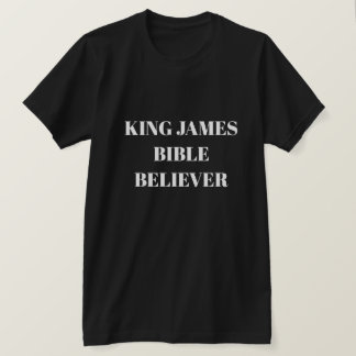 King James Bible Trust Ministry Black T-Shirt