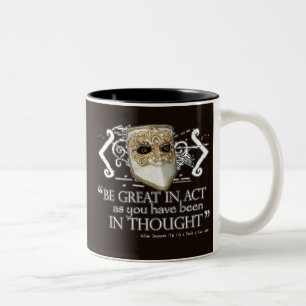 King John Zitat Zweifarbige Tasse