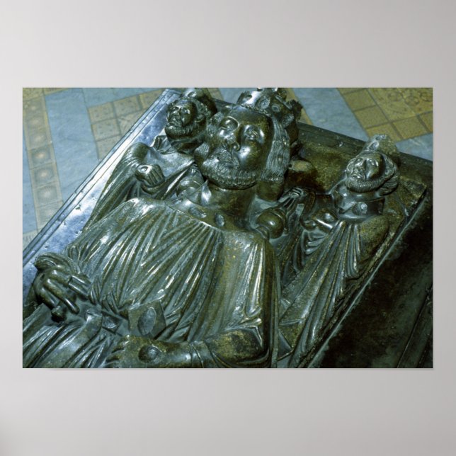 King John's Grab mit zwei Miniaturfiguren Poster (Vorne)