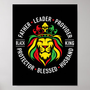 King Juneteste Vatertagsleiter Protec Poster
