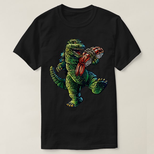 King Kaiju Sushi T-Shirt (Design vorne)