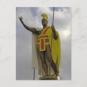 King Kamehameha Postkarte