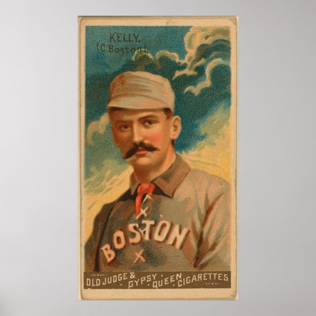 King Kelly, Boston Beaneaters Poster (Vorne)