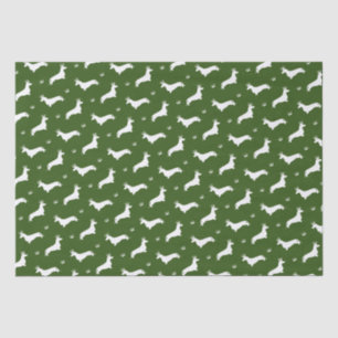 King Kurz Hair Dackel - Muster 2 Seidenpapier