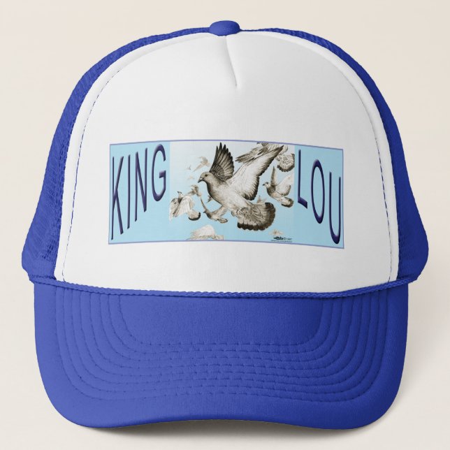 King_Lou_Homers Truckerkappe (Vorderseite)