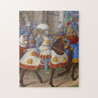 King Louis XII Le Voyage de Gênes Illustration Puzzle