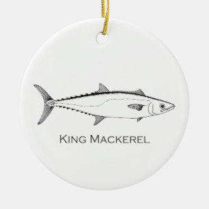 King-Mackerel-Logo Keramikornament