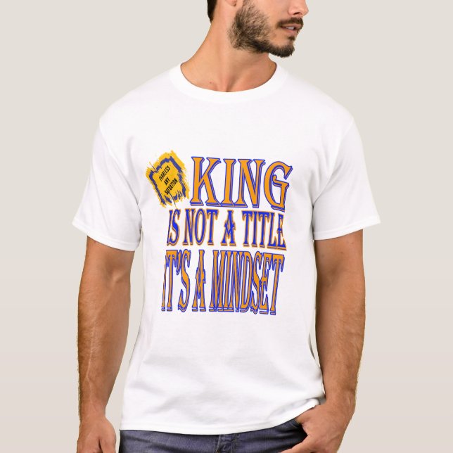 King Mindset Lion T-Shirt (Vorderseite)