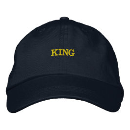 KING Name passt für alle Männerfrauen - Eigenhut e Bestickte Baseballkappe