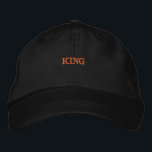 King Name Schwarze Farbe bestickte Kappen Visor Ha<br><div class="desc">King Name Schwarz Farbe bestickte Kappen Visor Hats oder Caps. Schriftart Name ist Century,  Schriftart Größe 26. Style type ist Alternative Apparel Basic anpassbare Cap,  Color type ist Black.</div>