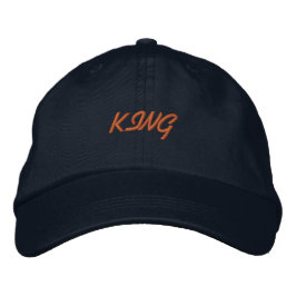 KING Name Sieht Bequem Gutaussehend Super-Hut Bestickte Baseballkappe