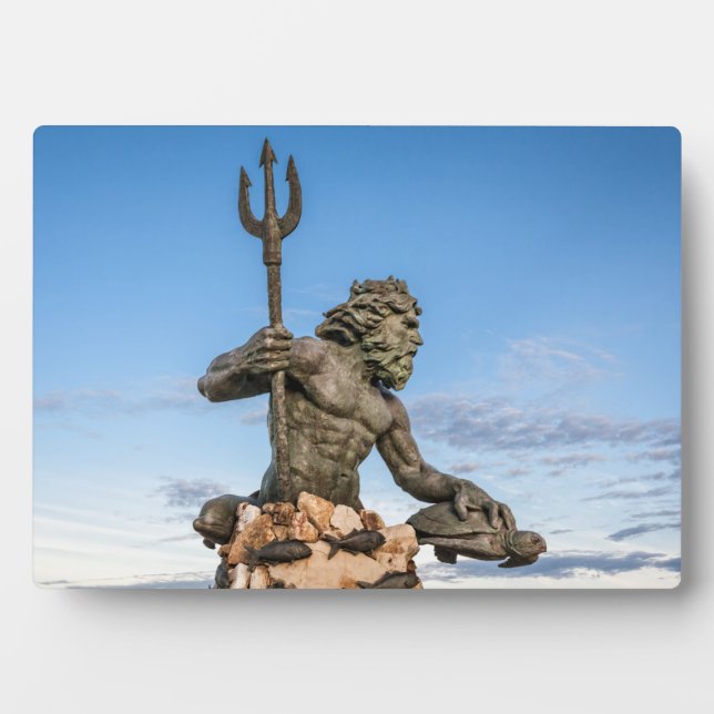 King Neptune Fotoplatte (Vorderseite)