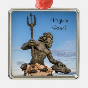 King Neptune Ornament Aus Metall
