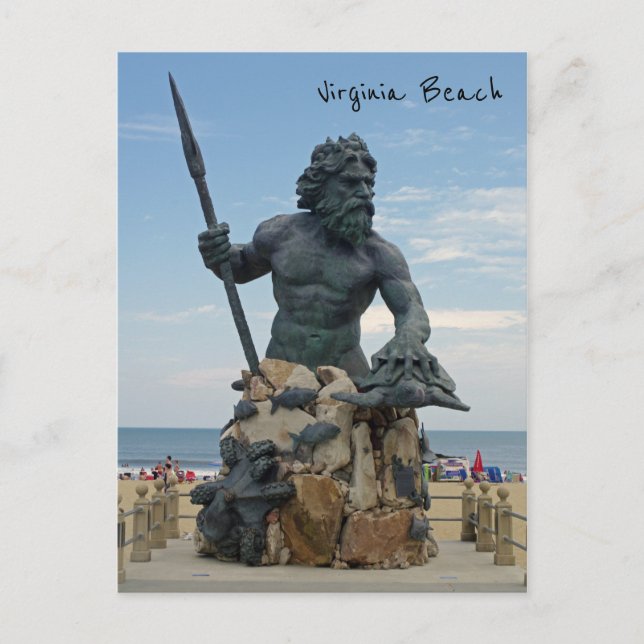 King Neptune Postkarte (Vorderseite)