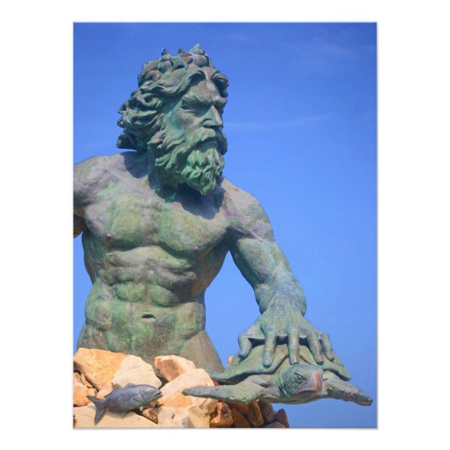 King Neptune von Shirley Taylor Fotodruck (Vorne)