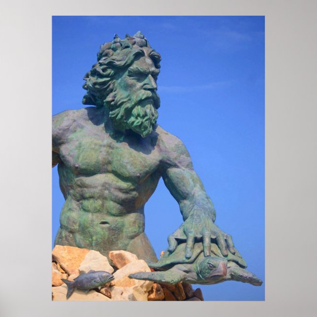 King Neptune von Shirley Taylor Poster (Vorne)