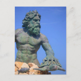 King Neptune von Shirley Taylor Postkarte
