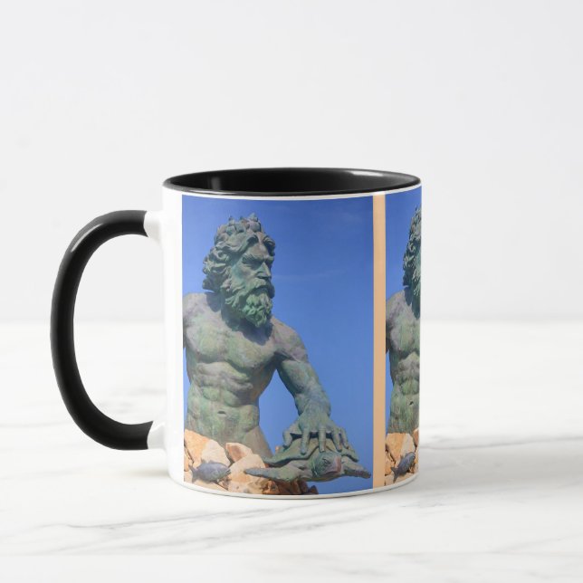 King Neptune von Shirley Taylor Tasse (Links)