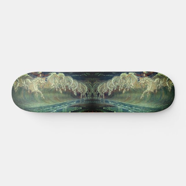 King Neptunes Skateboard (Horizontal)