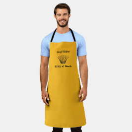 King of Bark Gold Personalisiert Funny Apron Schürze