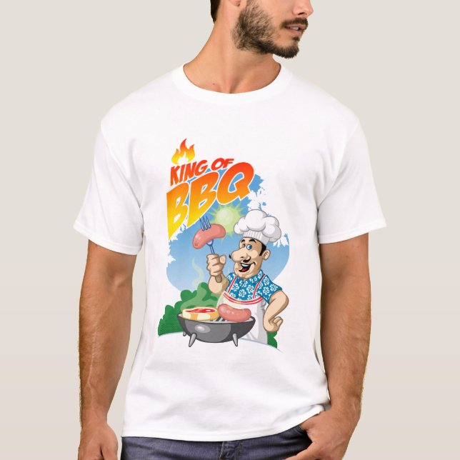 King of BBQ T-Shirt (Vorderseite)