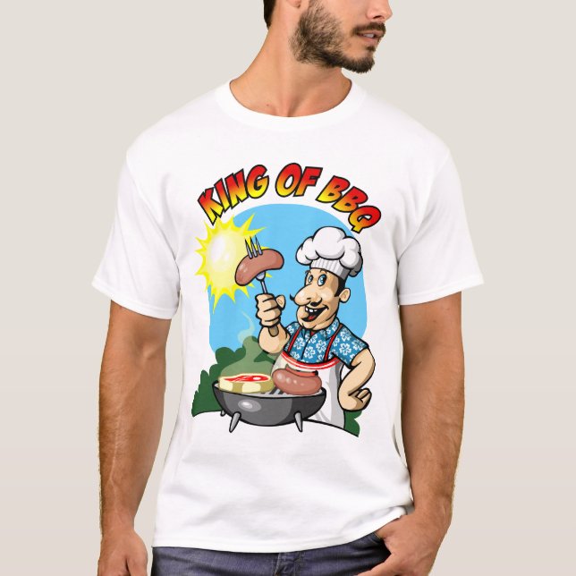 KING of BBQ T-Shirt (Vorderseite)