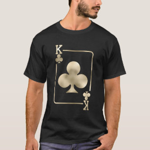 King of Clubs Kartenspielen Halloween-Kostümfilm G T-Shirt