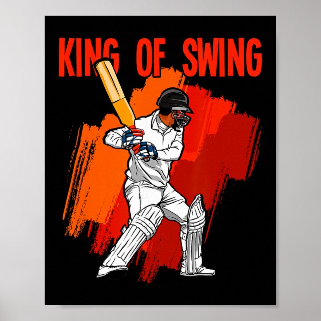 King Of Cricket  Poster (Vorne)