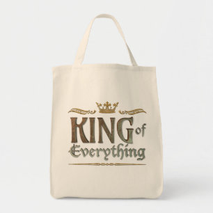 KING of Everything - Grand Medieval Royal Crown Tragetasche