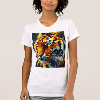 "King of Fire - Fierce Lion T - Shirt" T-Shirt
