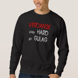 King of Gulag Duty Call Warzone Video Game Sweatshirt