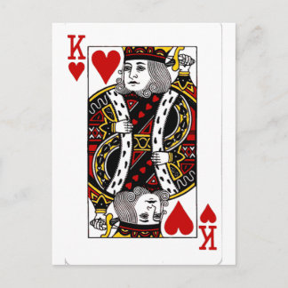 King of Hearts Collection Postkarte